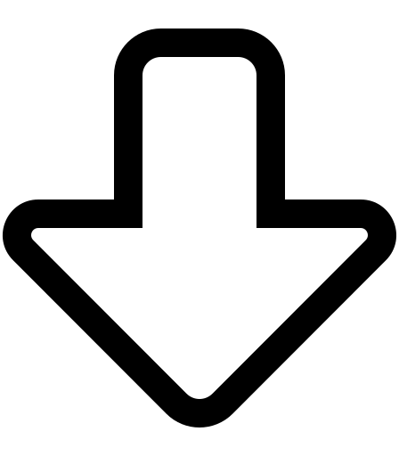 「Move selected object down (選択したオブジェクトを下に移動)」 アイコン